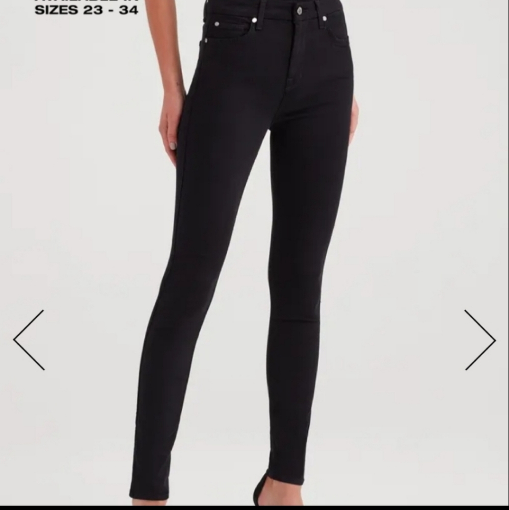7 For All Mankind black jeggings